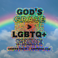 God's Grace > LGBTQ+ Pride Sticker
