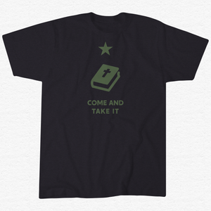 Open image in slideshow, Come Take It Bible - Shirt

