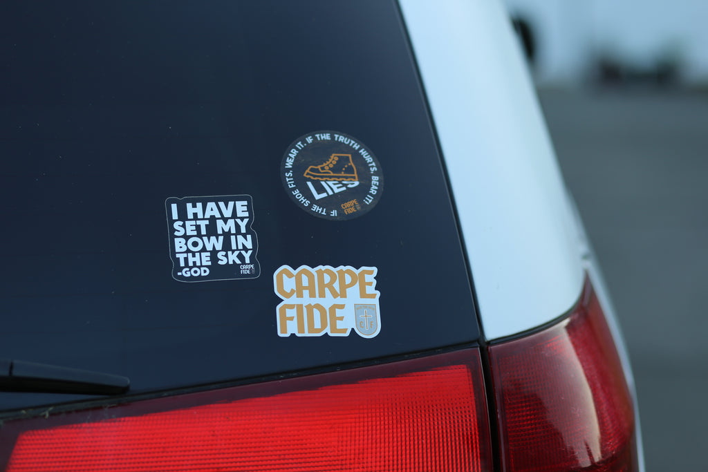 God's Bow Stickers