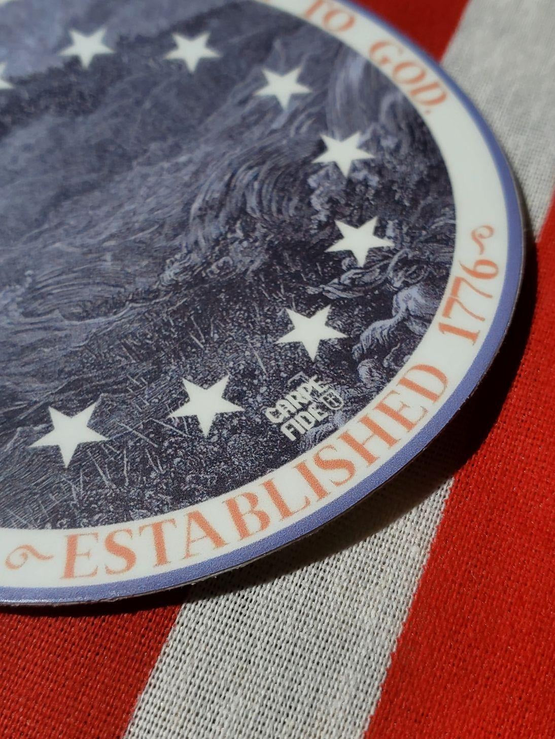 New Jefferson Seal Sticker